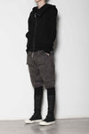 Drkshdw by Rick Owens(梭织卫衣-山地带帽衫) DU17S5286 F 09 BLACK UNI